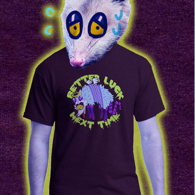 Unlucky possum t-shirt