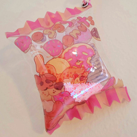 Doggy Donuts Candy Shaker Keychain - Thumbnail 2