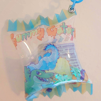 Gummy Gator Candy Shaker Keychain - Thumbnail 3