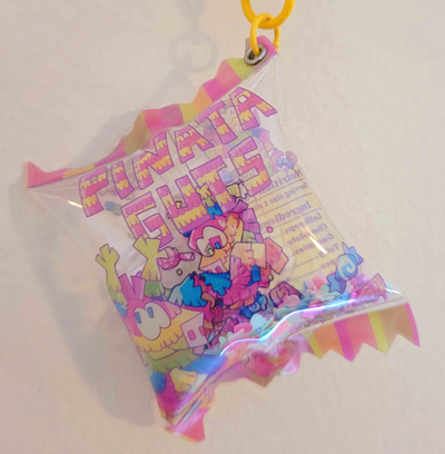 Pinata Guts Candy Shaker Keychain