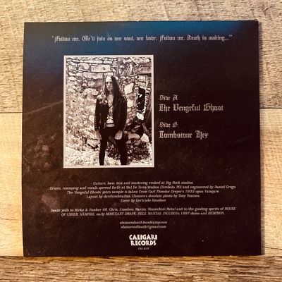Elsinore - the vengeful ghost / tombstone hex (7 inch)
