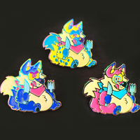 Hungry Critter Enamel Pins - Thumbnail 3