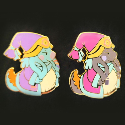 Nu mou enamel pin
