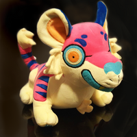 Neon Tiger Plushie - Thumbnail 2