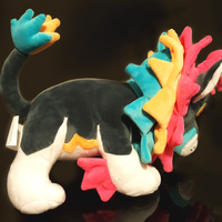 Neon Lion Plushie - Thumbnail 1