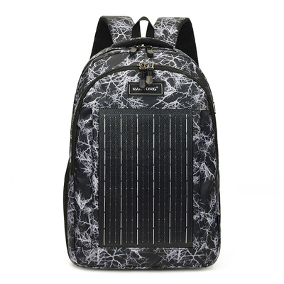 Outdoor large capacity backpack with solar charging mfb04