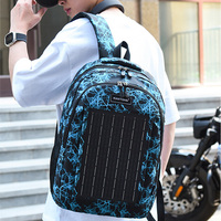 Outdoor Large Capacity Backpack With Solar Charging MFB04 - Thumbnail 3