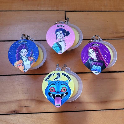 Kpop Demon Hunters Pudding Keychain