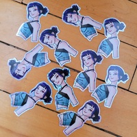 Kpop Demon Hunters 2" Glitter Sticker - Thumbnail 2