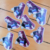 Kpop Demon Hunters 2" Glitter Sticker - Thumbnail 3