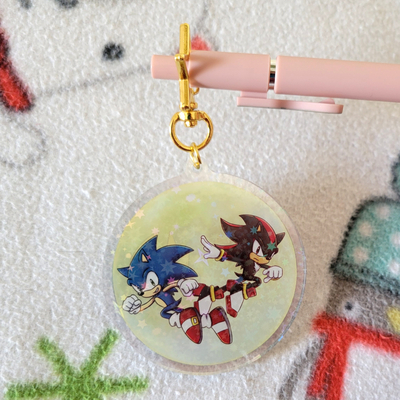 Sonic & shadow charm