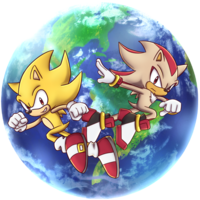 Sonic & Shadow Charm - Thumbnail 2