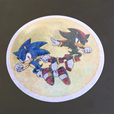 Sonic & shadow sticker