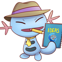 Sapphire Luna Wooper Sticker - Thumbnail 1