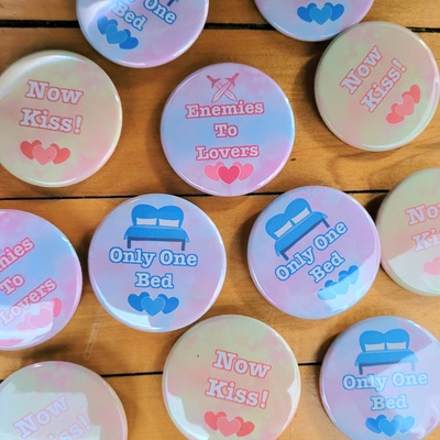 Trope 1 3/4" Button