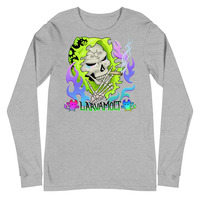 Flaming Skeleton Long Sleeve Tee - Thumbnail 3