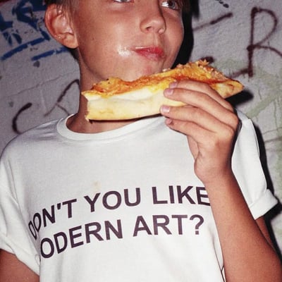 Free shipping-don't you like modern art tee