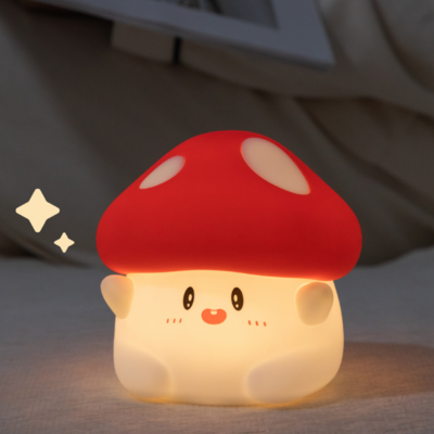 Hug mushroom led night light