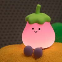 Eggplant Sleep Night Light - Thumbnail 3