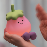 Eggplant Sleep Night Light - Thumbnail 4