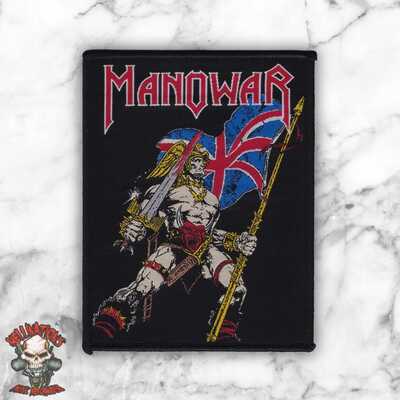 Manowar woven patches