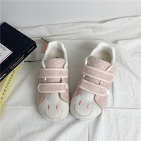 Cute Smiling Face Polka Dots Sneakers - Thumbnail 6
