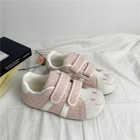 Cute Smiling Face Polka Dots Sneakers - Thumbnail 7