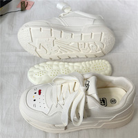 Cute Kitty White Sneakers - Thumbnail 7