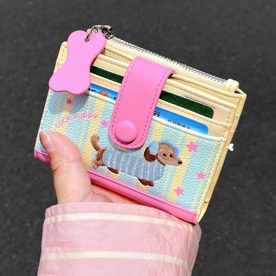 LUCK PUPPY CHARM CARD HOLDER