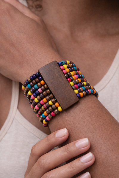 Vibrant Beaded Bracelet 