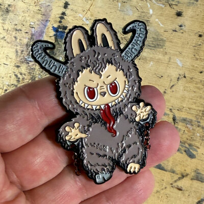 Krampibubu Enamel Pin