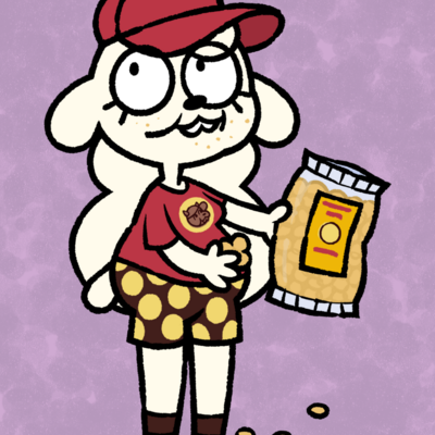 Munching sheepgirl