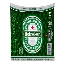 Premium Beer Lager XL Plush Blanket - 50x60 Soft Fleece Throw - Green Tufted Leather Style Design - Man Cave Decor & Beer Lover Gift