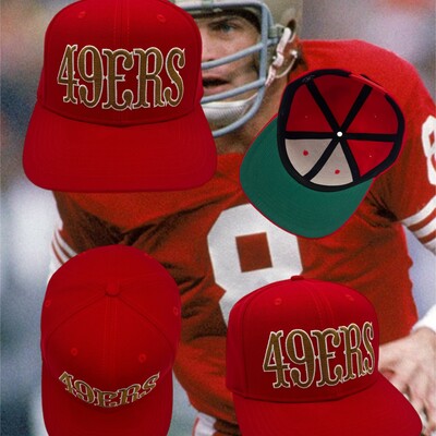49ers acrylic 6 panel structured