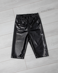 "Intrigue" PVC Biker Shorts - Thumbnail 7