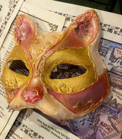 Venetian Cat Mask, Gatto Gatta Carnivale