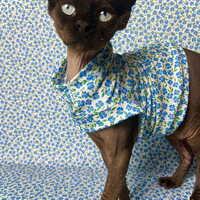 Blue Bells Tussie-Mussie - Ribbed Sleepwear - Thumbnail 1