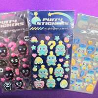 Puffy Neutral Chao Sticker Sheet - Thumbnail 1
