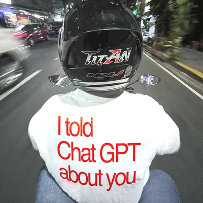 Free shipping-i told chat gpt about you tee