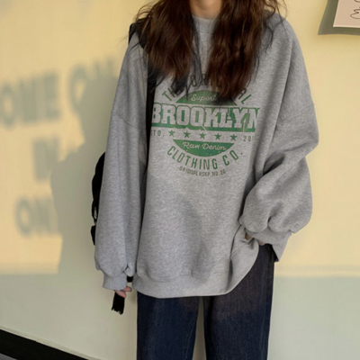 Brooklyn print sweatshirt