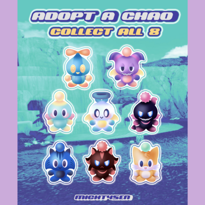 [sth] adopt a chao phone charms