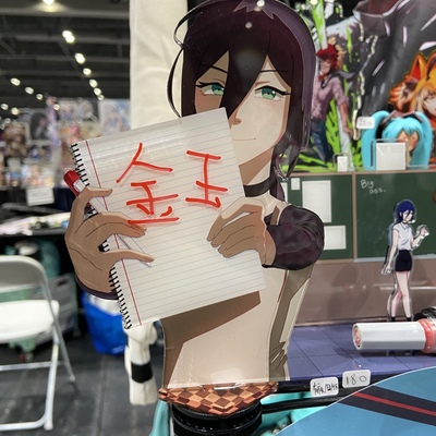 Reze notepad whiteboard acrylic stand 