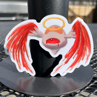 Fallen One Eyed Angel Sticker - Thumbnail 1