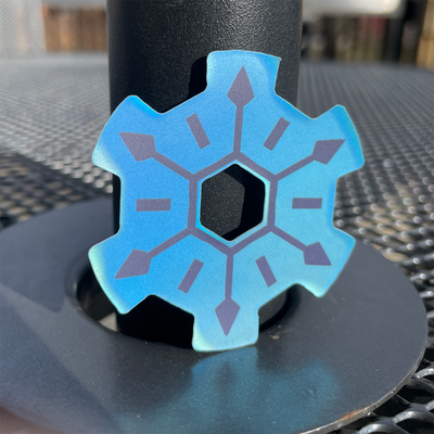 Time gear sticker