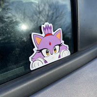 Sonic Peeker Stickers - Thumbnail 1
