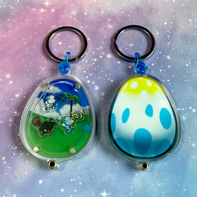 Chao shaker keychain - neutral