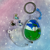 Chao Shaker Keychain - Neutral - Thumbnail 1