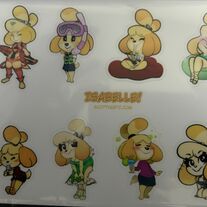 Complete Isabelle Sticker pack!
