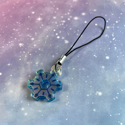 Time Gear Phone Charm