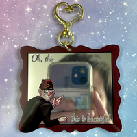 Oh This is Beautiful Mirror Keychain - Thumbnail 2
